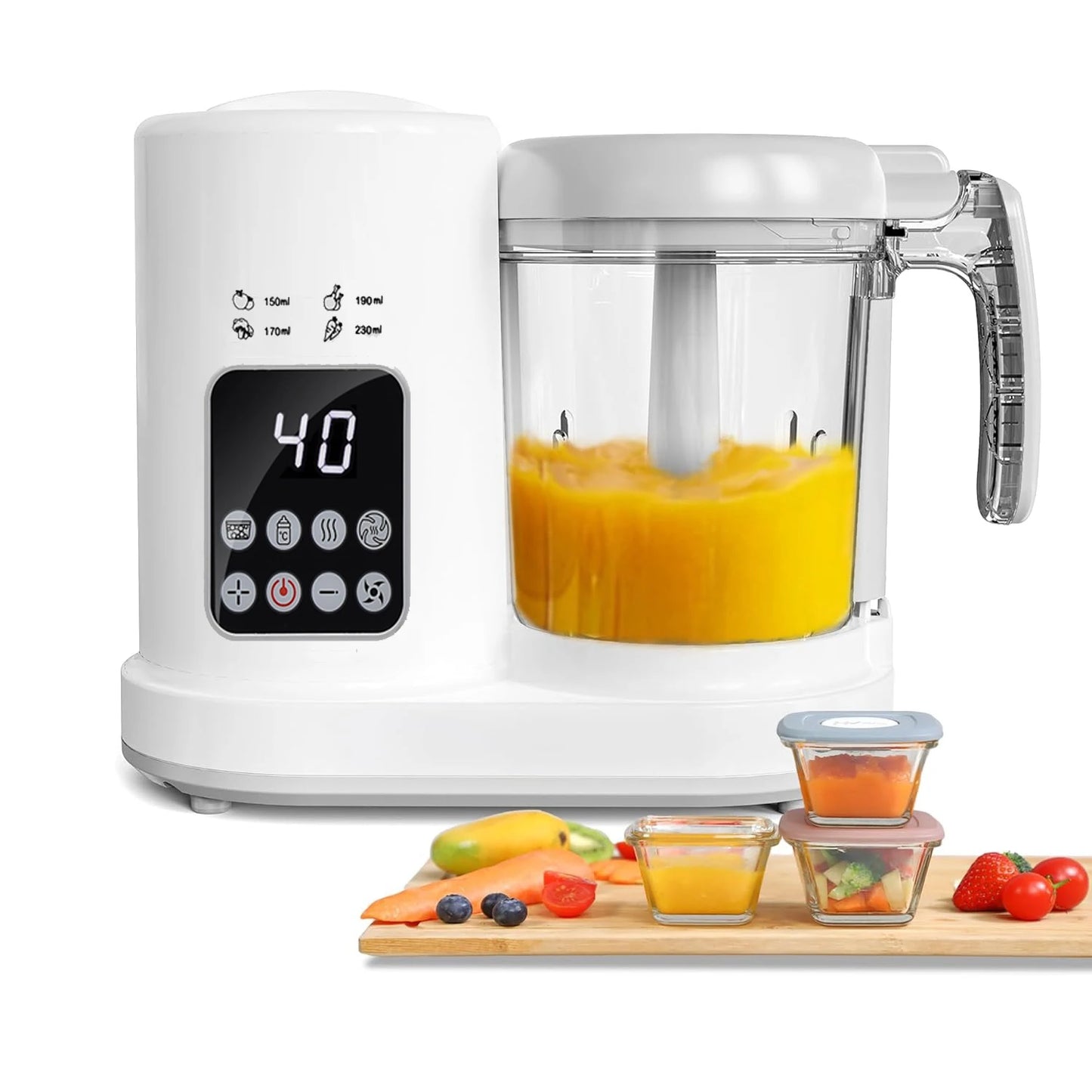Baby Food Maker Baby food Processor All-in-One Baby Food Puree Blender Steamer Grinder Mills Machine Auto Cooking BPA Free