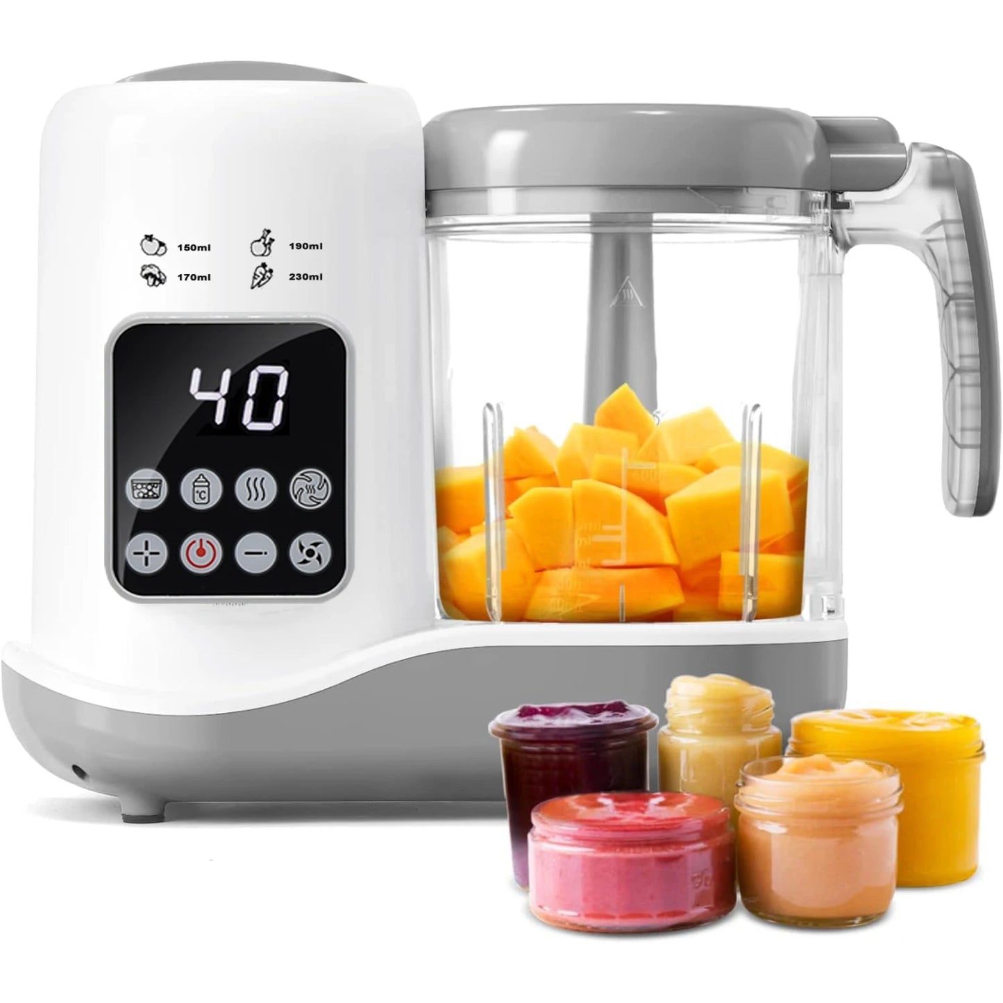 Baby Food Maker Baby food Processor All-in-One Baby Food Puree Blender Steamer Grinder Mills Machine Auto Cooking BPA Free
